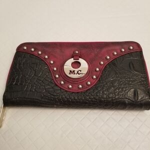 MC Red/Black Wallet 7.5 Inches